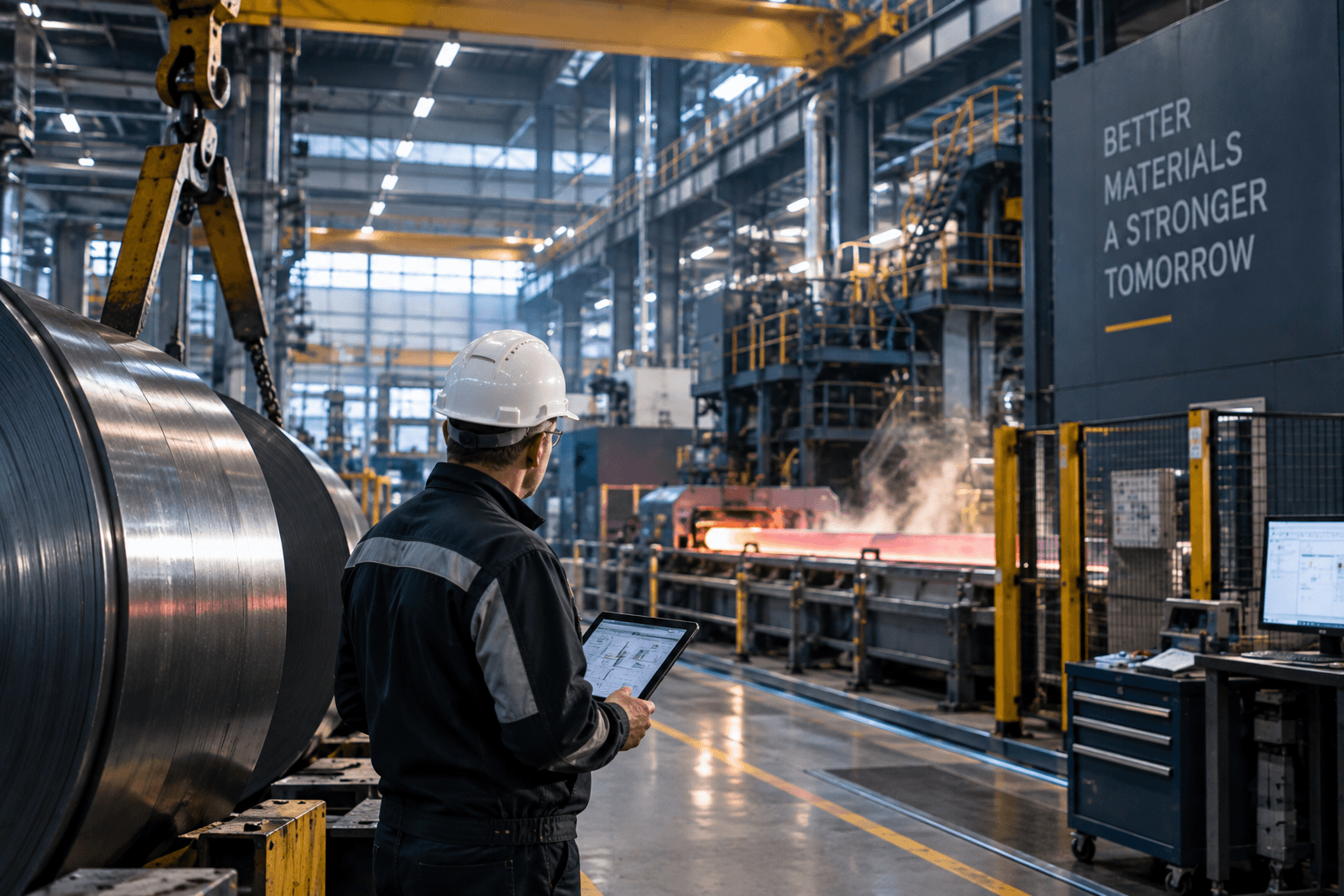 Moderne productieomgeving in de maakindustrie
